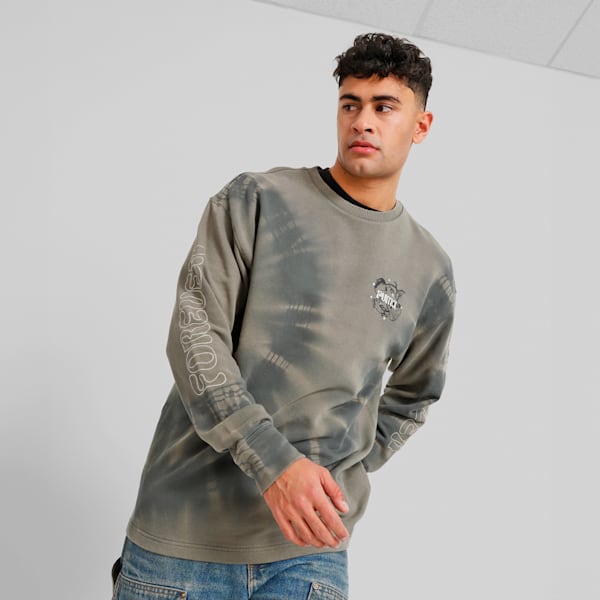 Sudadera para hombre<strong> </strong>DOWNTOWN RE:PLACE, Mineral Gray, extralarge